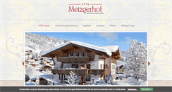 Desktop Screenshot of metzgerhof.com